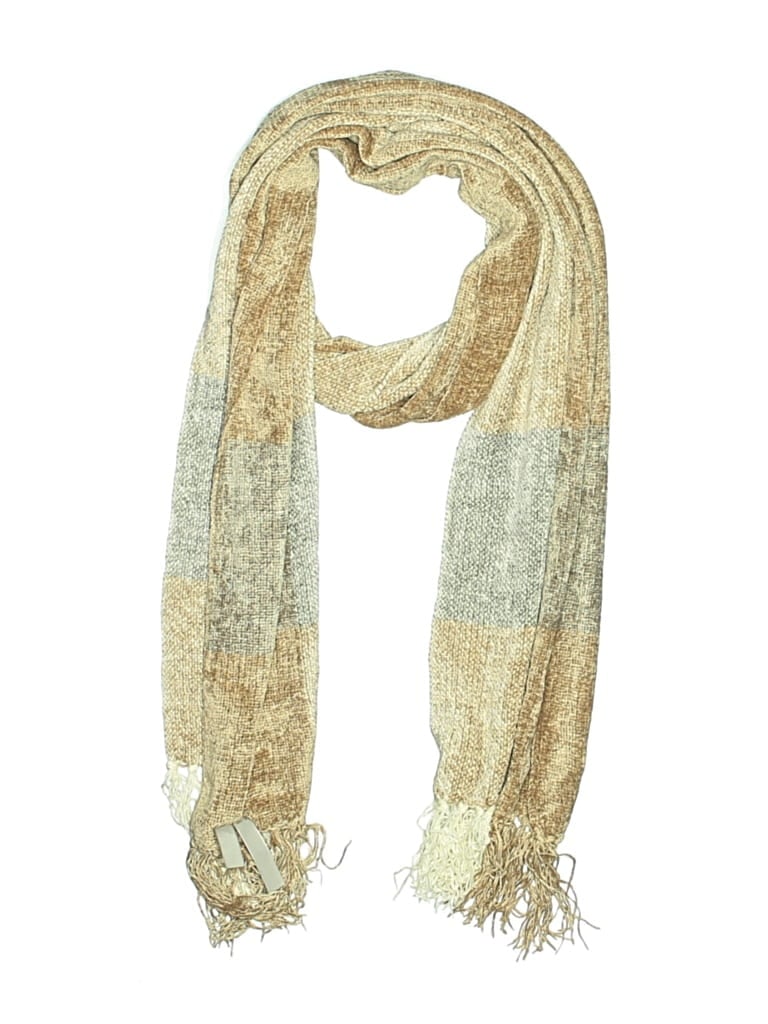 Pre-owned Charter Club Scarf In Brown