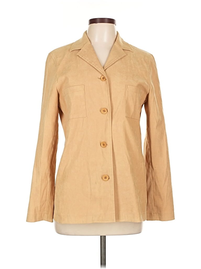 Pre-owned Harve Benard By Benard Holtzman Blazer Jacket In Brown