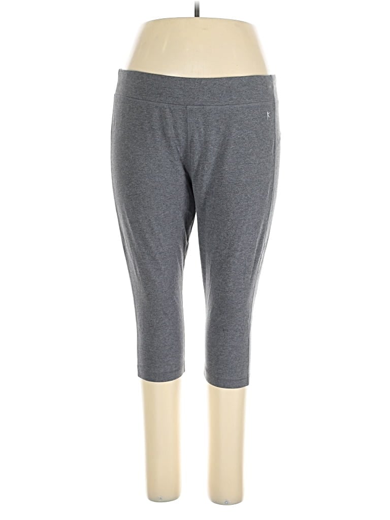Pre-owned Danskin Now Active Pants In Gray