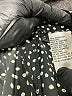 Unbranded 100% Polyester Polka Dots Black Casual Pants Size 8 - photo 8