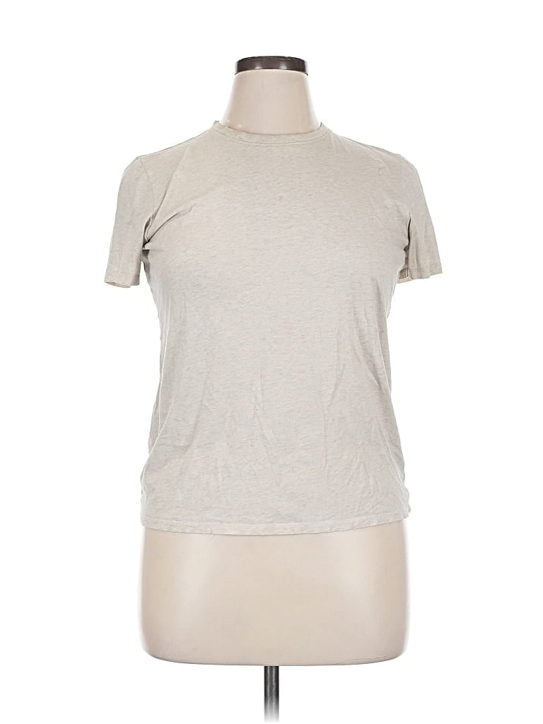 Pre-owned Everlane Short Sleeve T-shirt In Gray