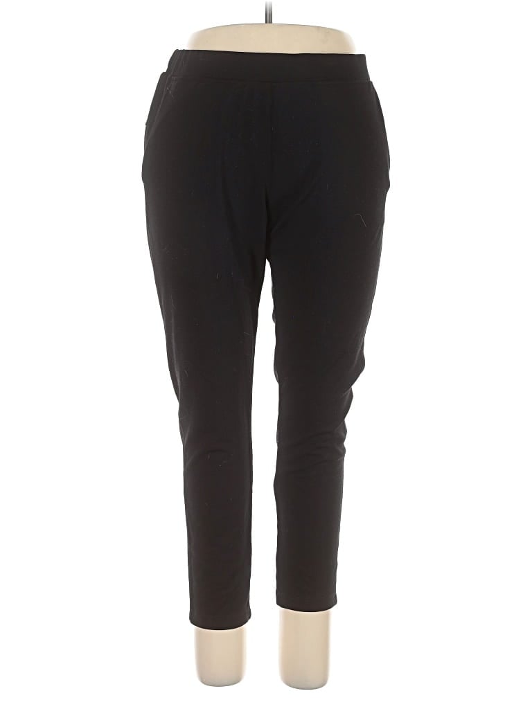 Pre-owned Saint + Sofia Active Pants In Black