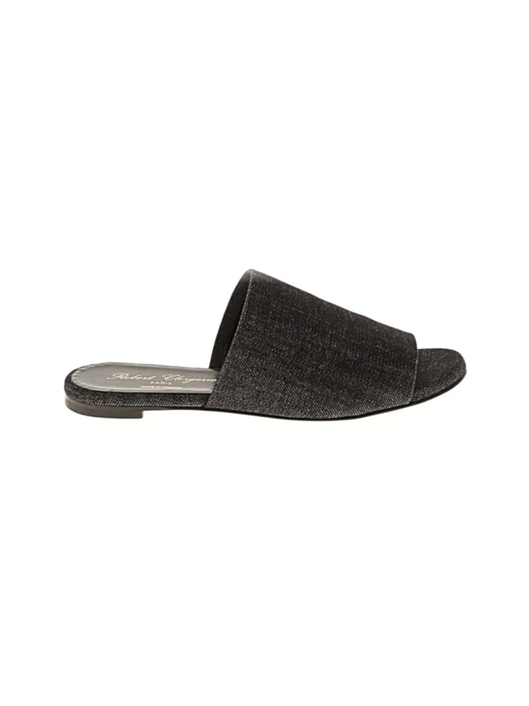 Pre-owned Robert Clergerie Sandals In Black