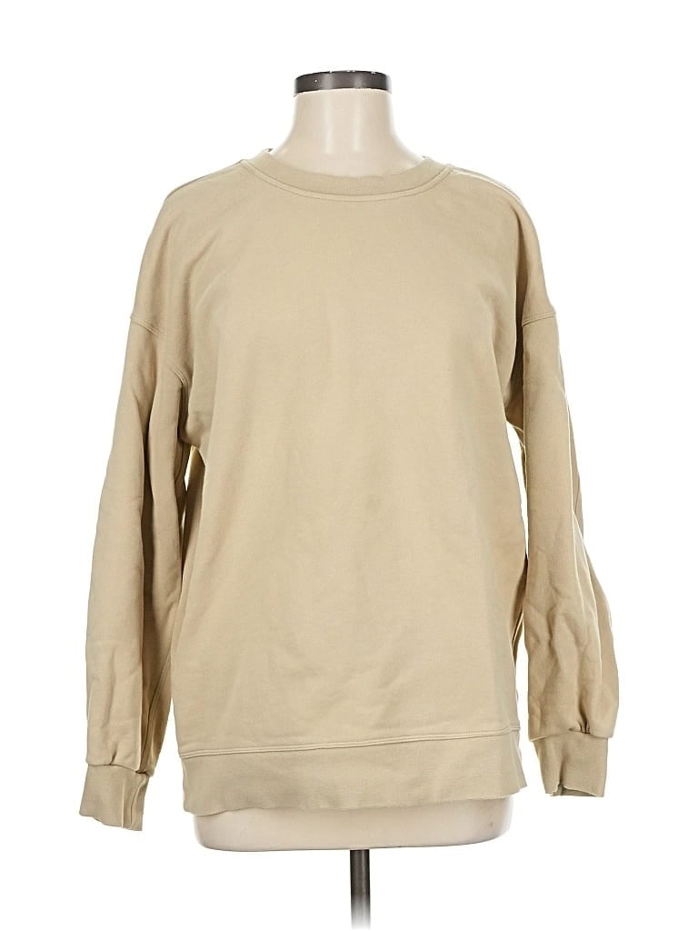 Pre-owned Lululemon Athletica Sweatshirt In Brown