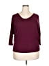 Laila Jayde Burgundy Cardigan Size XXL (estimated) - photo 1