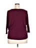 Laila Jayde Burgundy Cardigan Size XXL (estimated) - photo 2