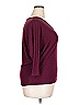 Laila Jayde Burgundy Cardigan Size XXL (estimated) - photo 4