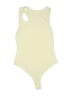Pink Lily Yellow Ivory Bodysuit Size M - photo 2