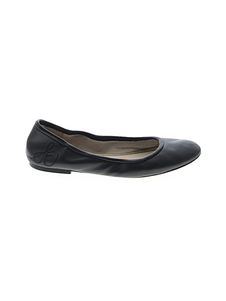 Pre-owned Sam Edelman Flats In Black