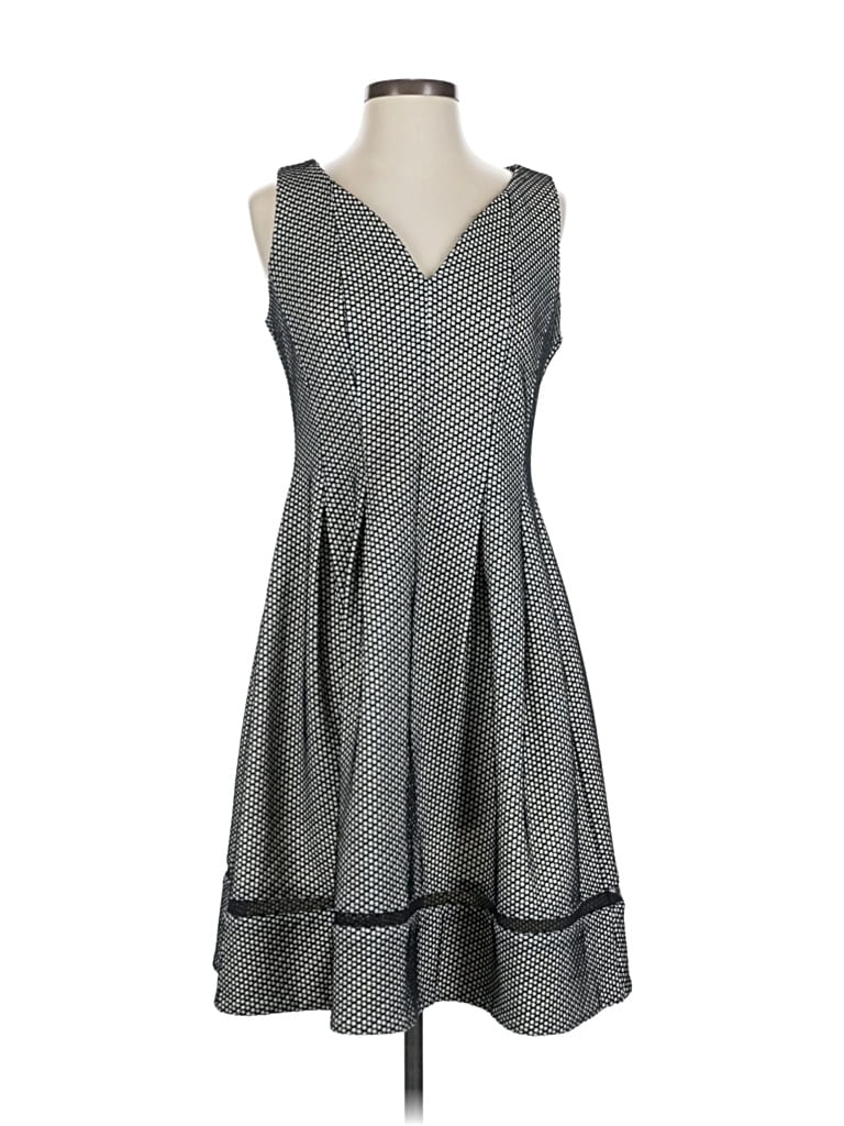 Pre-owned Taylor Casual Dress In Gray