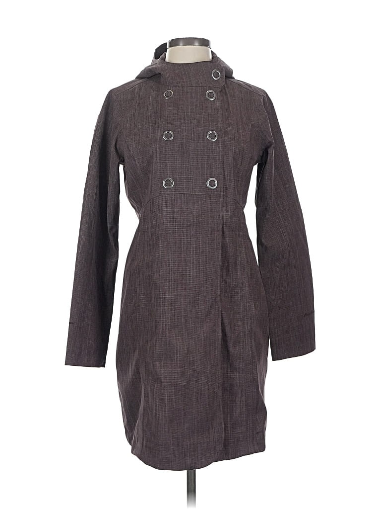 Pre-owned Eddie Bauer Coat In Gray