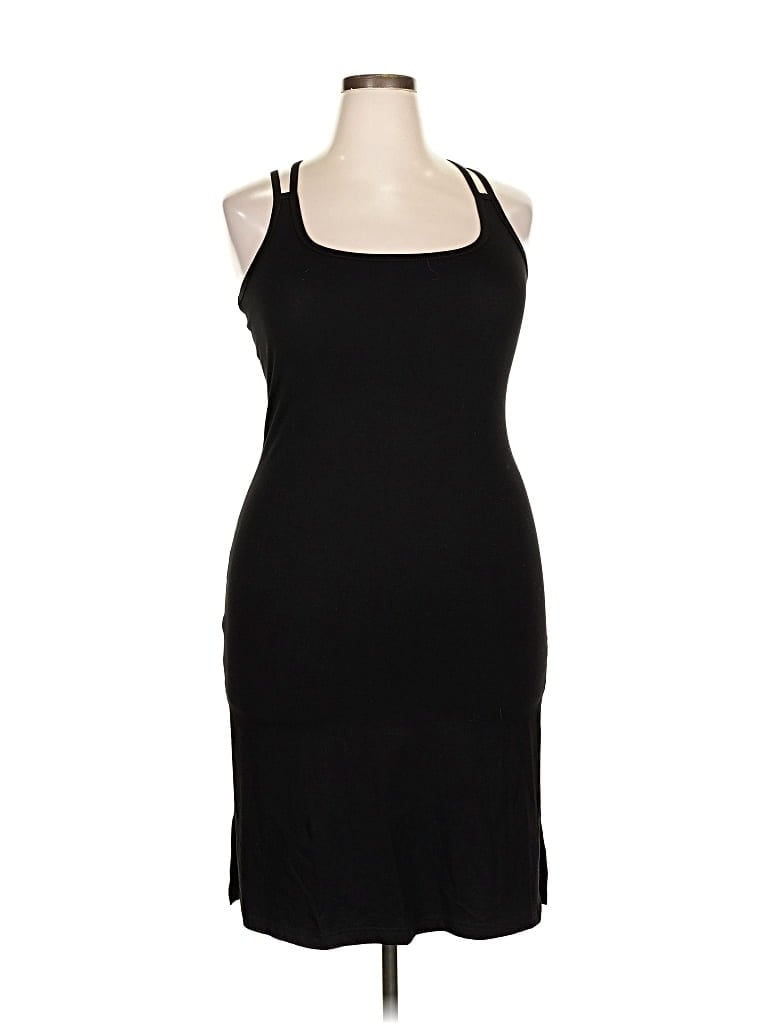 Pre-owned Halara Cocktail Dress In Black