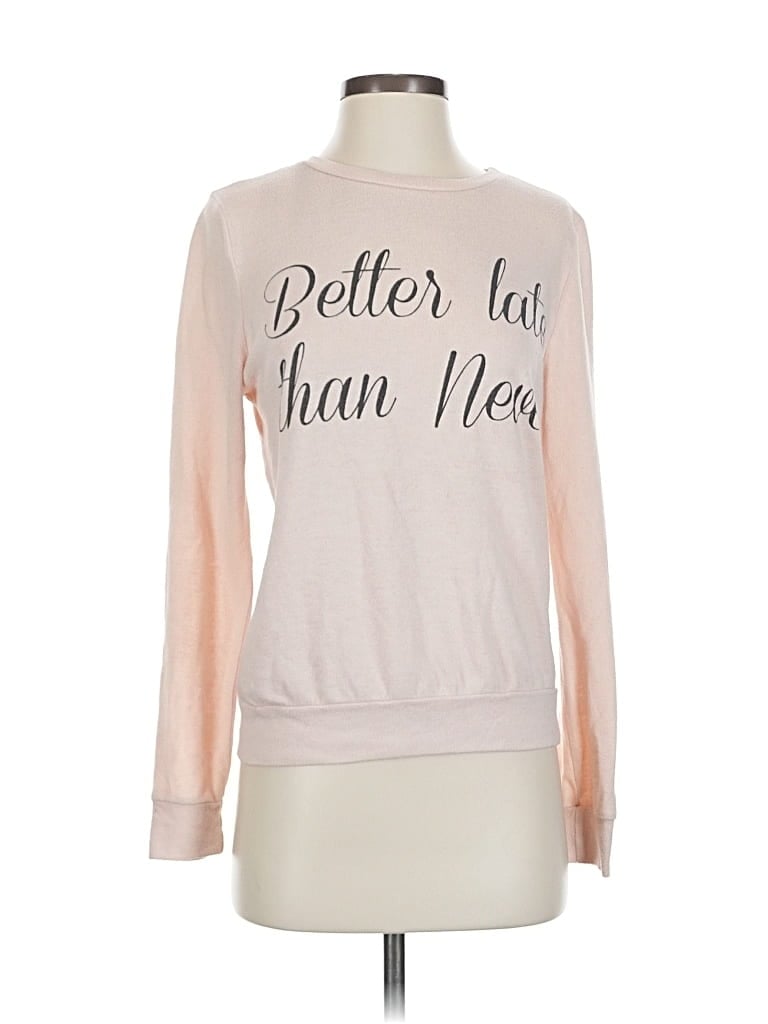 Pre-owned Forever 21 Pullover Sweater In Pink