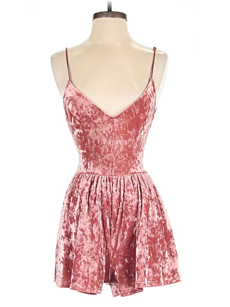 Pre-owned La Hearts Romper In Brown