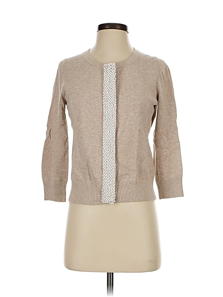 Pre-owned Banana Republic Cardigan Sweater In Brown