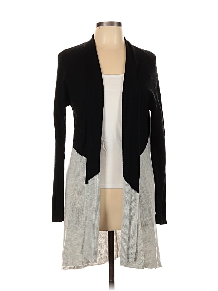 Pre-owned Inc International Concepts Cardigan Sweater In Black