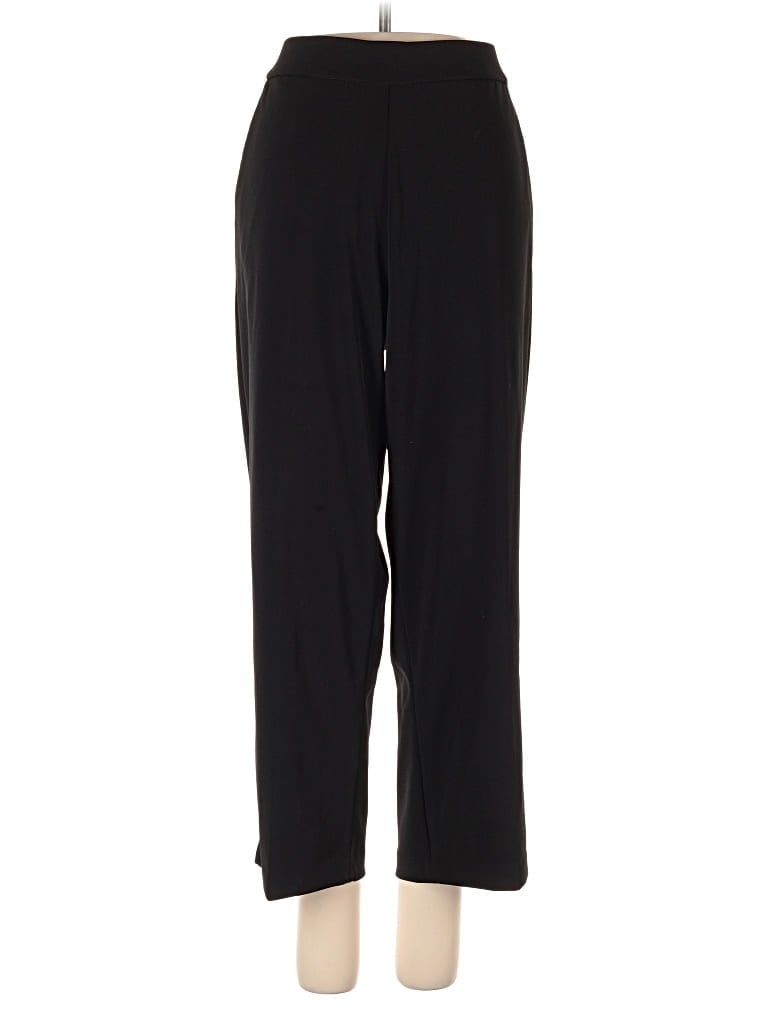 Pre-owned Susan Graver Casual Pants In Black