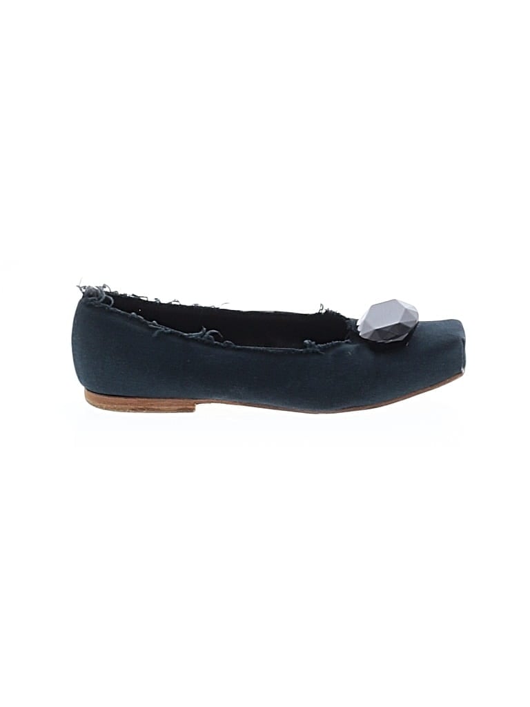 Pre-owned Marc Jacobs Flats In Blue