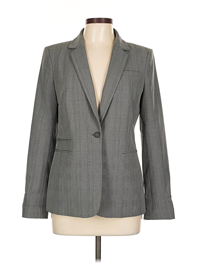 Pre-owned Calvin Klein Blazer Jacket In Gray