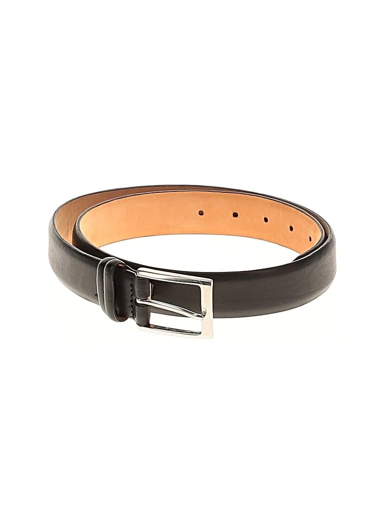 Pre-owned Unbranded Leather Belt In Black