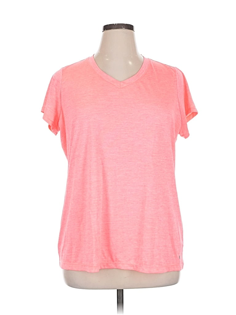 Pre-owned Xersion Short Sleeve T-shirt In Pink