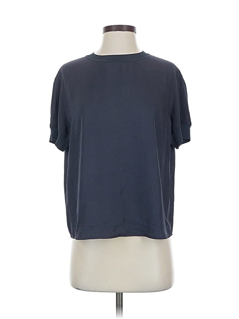 Pre-owned Vince Short Sleeve T-shirt In Blue