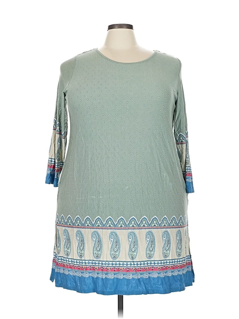 Pre-owned Premise Studio Casual Dress In Blue