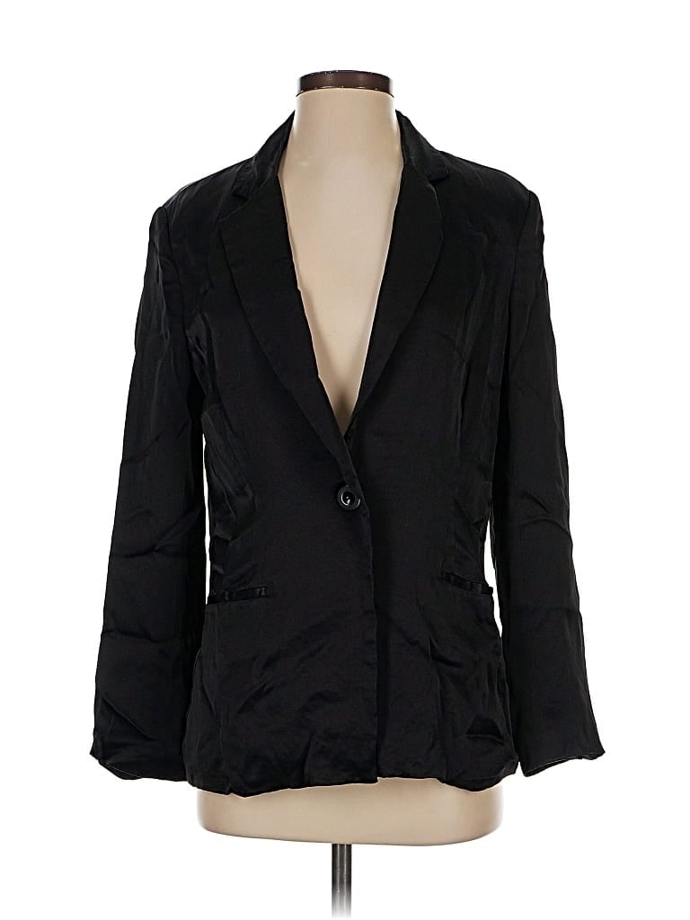 Pre-owned Serra Blazer Jacket In Black