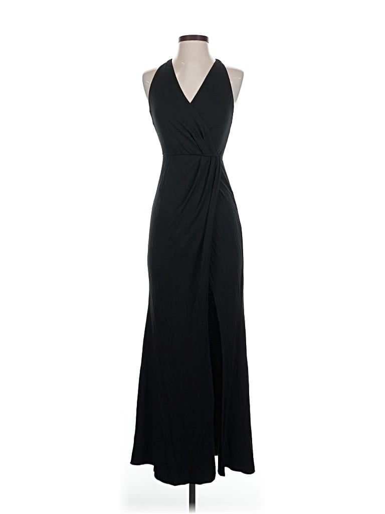 Pre-owned Reformation Cocktail Dress In Black
