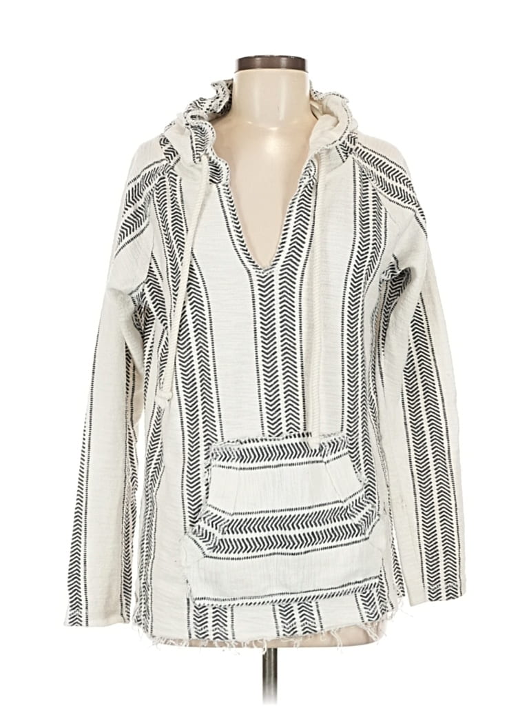 Pre-owned Ocean Drive Clothing Co. Pullover Sweater In White