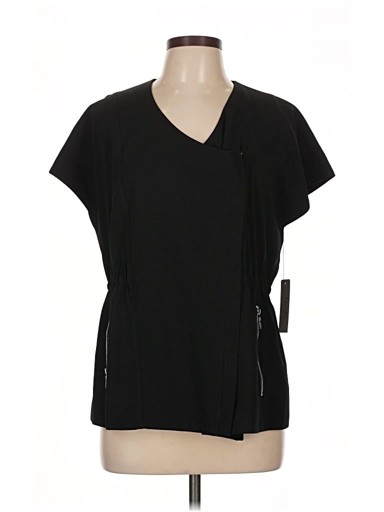 Pre-owned Laundry By Shelli Segal Cardigan Sweater In Black