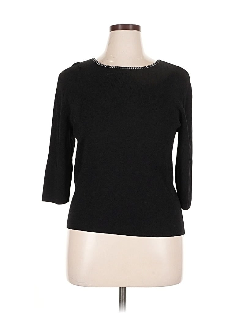 Pre-owned Koret Pullover Sweater In Black