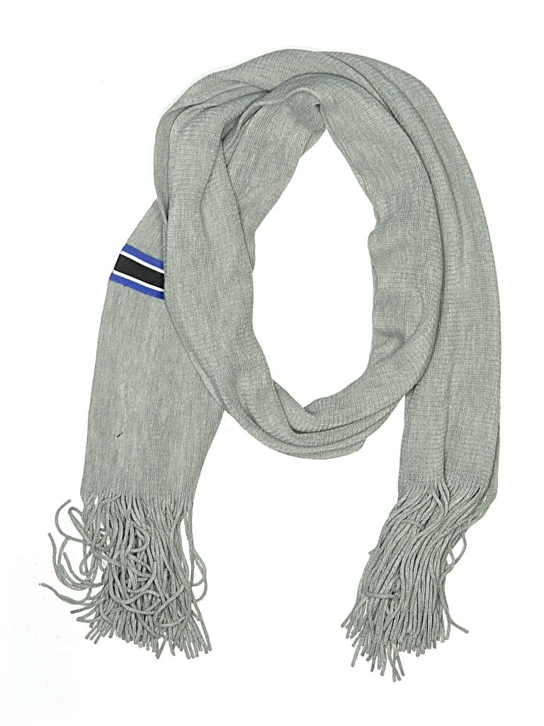 Pre-owned Calvin Klein Scarf In Gray