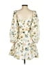 Avantlook Floral Ivory Cocktail Dress Size XS - photo 2