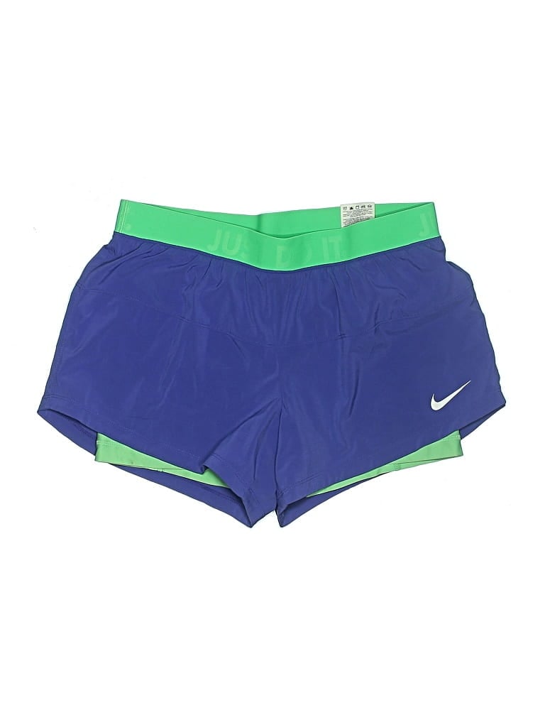 Pre-owned Nike Athletic Shorts In Blue
