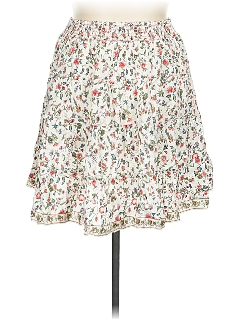 Pre-owned Max Studio Casual Skirt In White