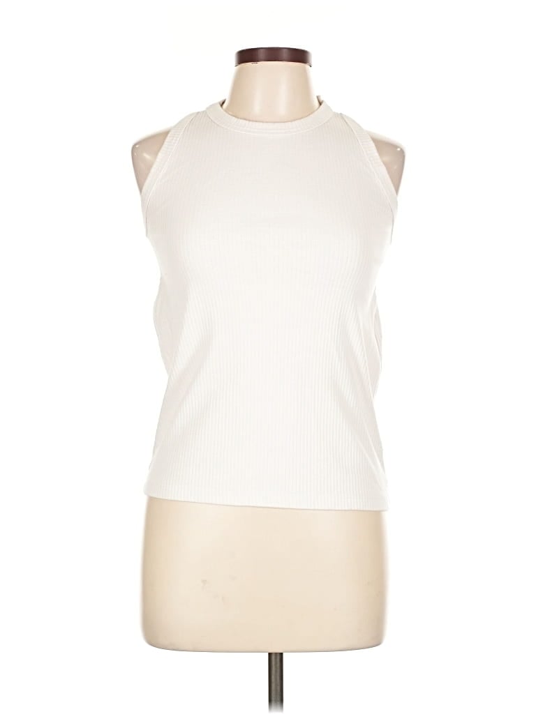 Pre-owned Gap Sleeveless T-shirt In White
