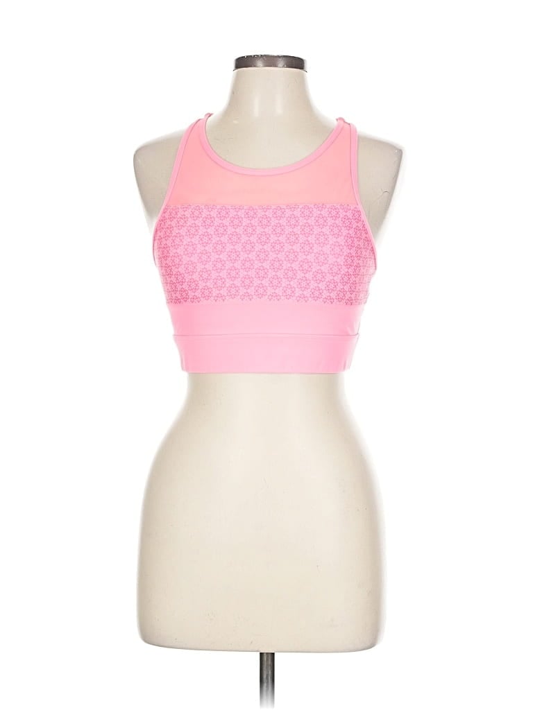 Pre-owned Zyia Active Sports Bra In Pink