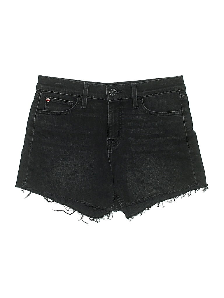 Pre-owned Hudson Denim Shorts In Black