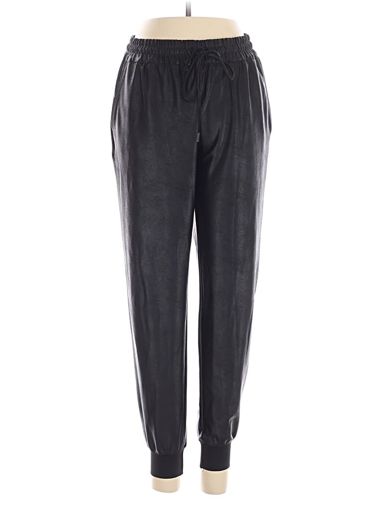 Pre-owned Maison D' Amelie Track Pants In Black