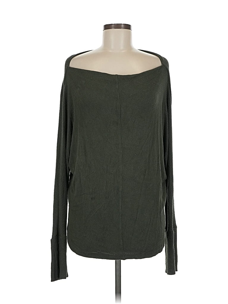 Pre-owned Velvet By Graham & Spencer Cardigan Sweater In Green