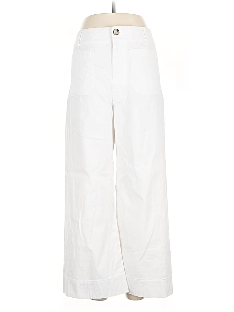 Pre-owned Maeve By Anthropologie Casual Pants In White