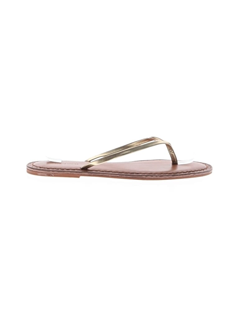 Pre-owned Vineyard Vines Sandals In Gold