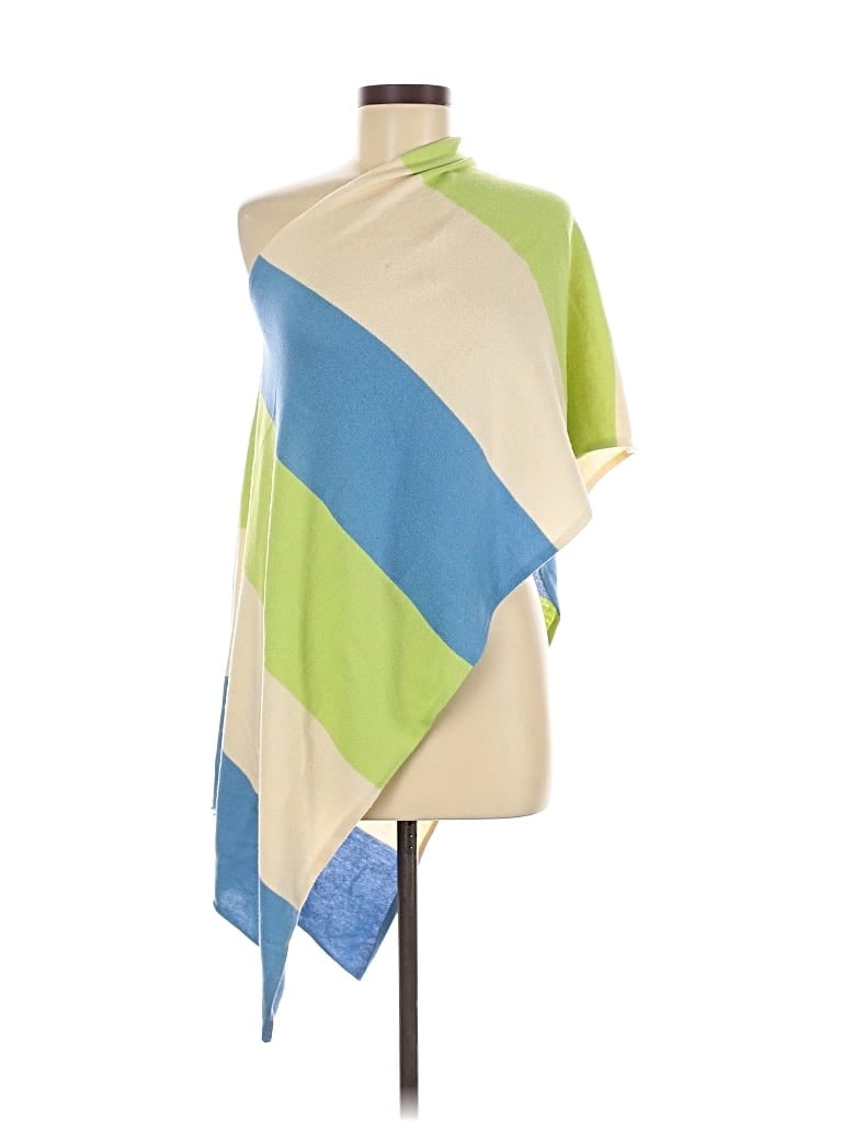 Pre-owned Lillie Rubin Poncho In Blue