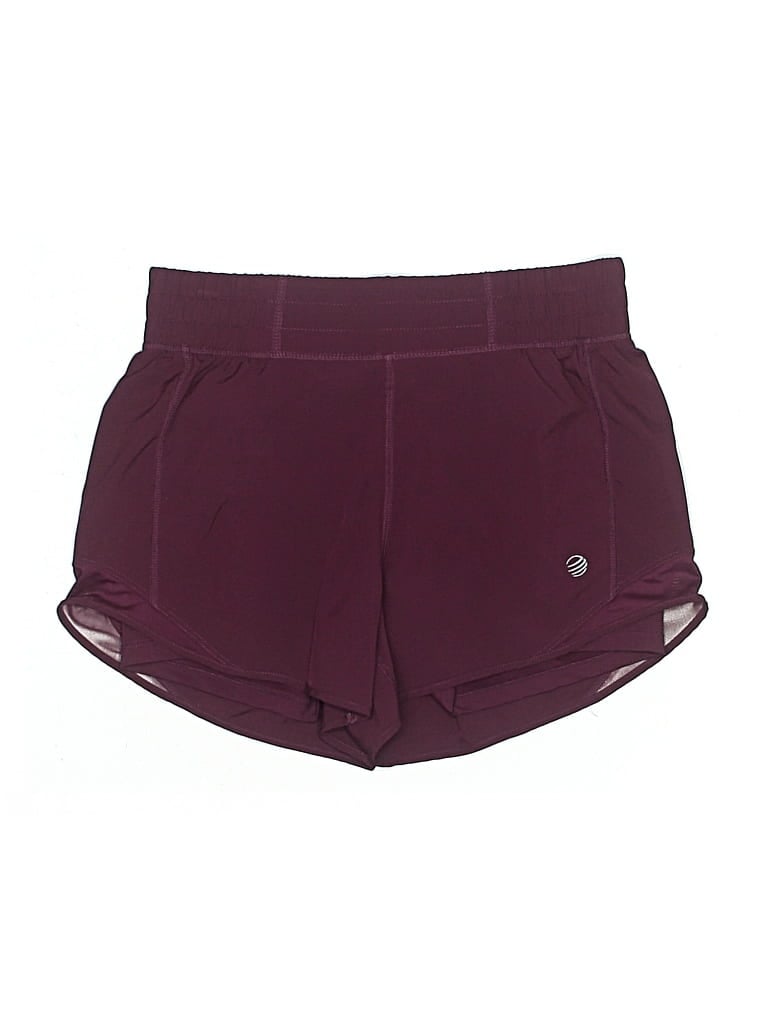 Pre-owned Mpg Athletic Shorts In Burgundy