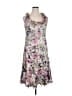 Komarov 100% Polyester Floral Gray Cocktail Dress Size XL (4) - photo 1