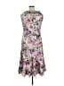 Komarov 100% Polyester Floral Gray Cocktail Dress Size XL (4) - photo 2