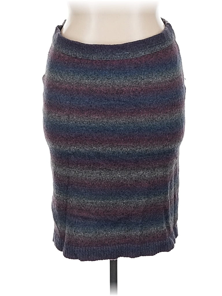 Pre-owned Lane Bryant Casual Skirt In Gray