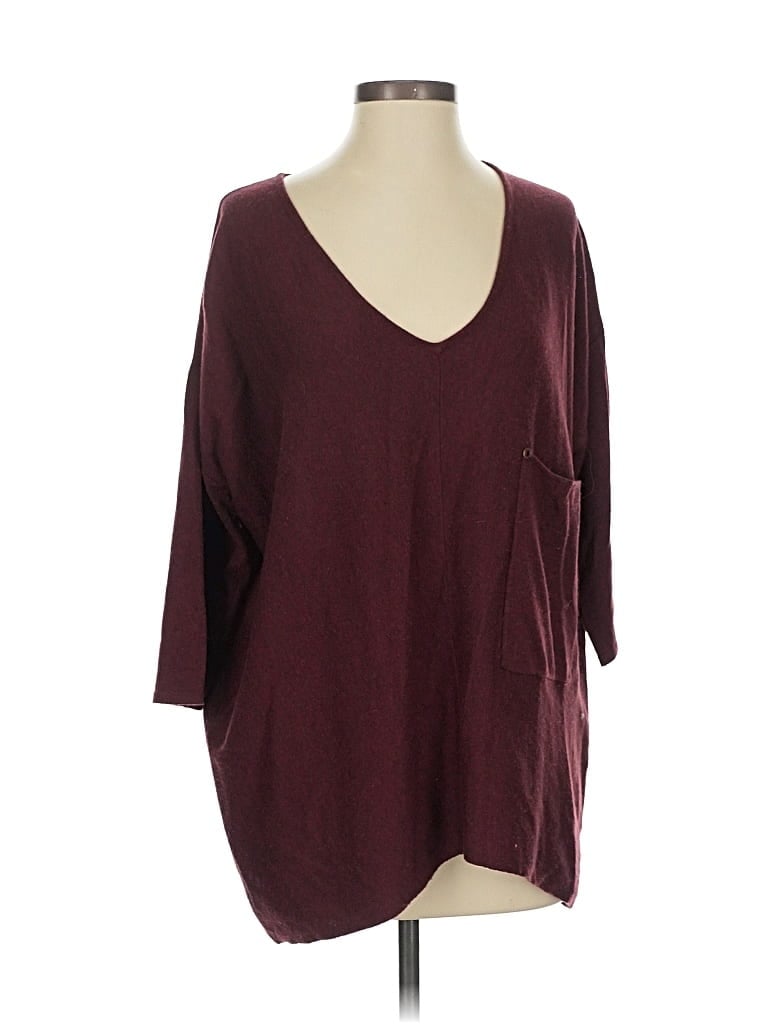 Pre-owned Kerisma Pullover Sweater In Burgundy