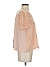 One September 100% Polyester Pink Short Sleeve Blouse Size S - photo 4